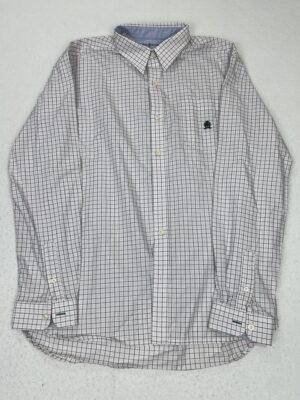 Camisa Tommy Hilfiger Pink & Navy Squarelines S