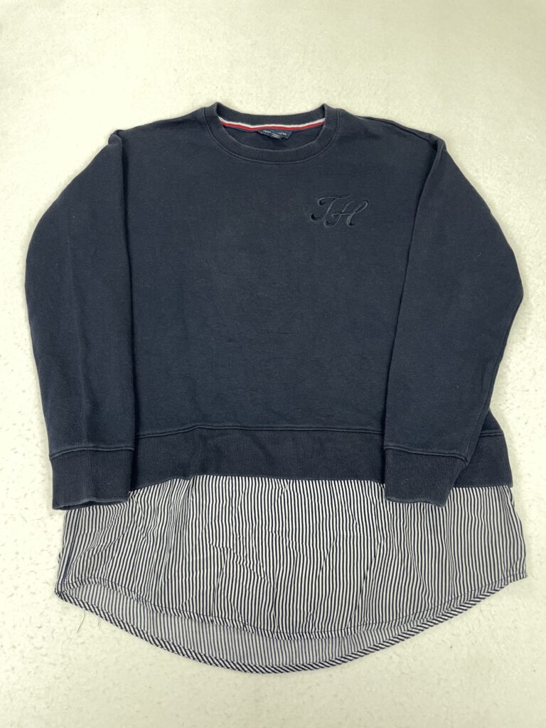 Sudadera Tommy Hilfiger Initials Navy M