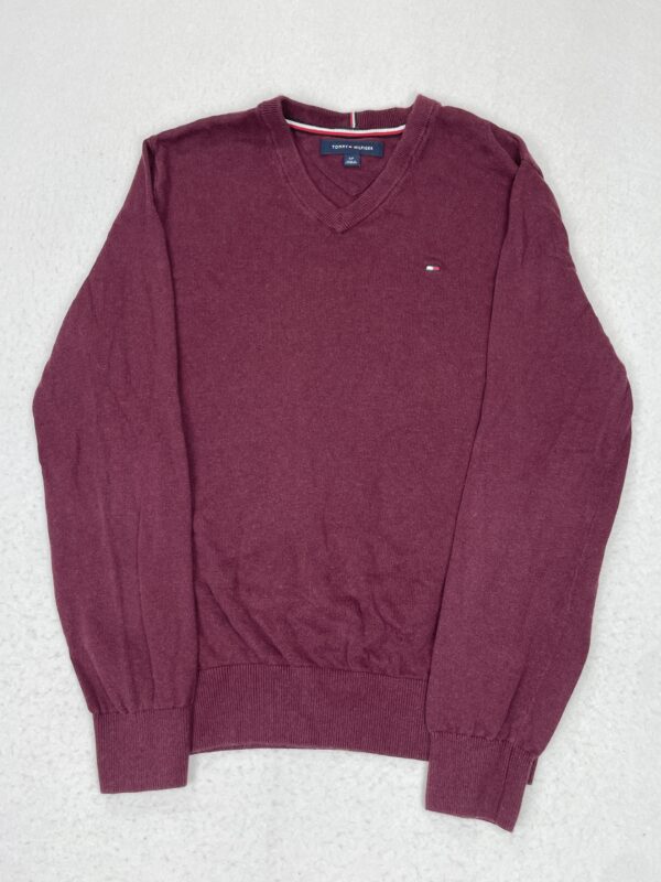 Jersey Tommy Hilfiger Basic Burgundy S