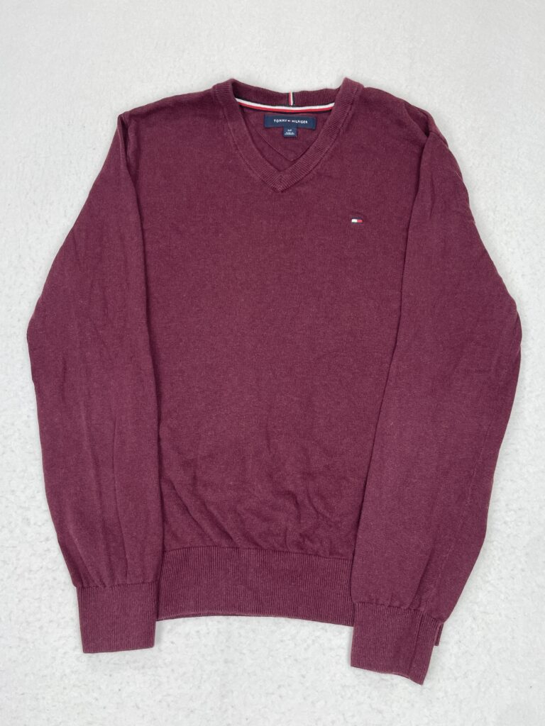 Jersey Tommy Hilfiger Basic Burgundy S