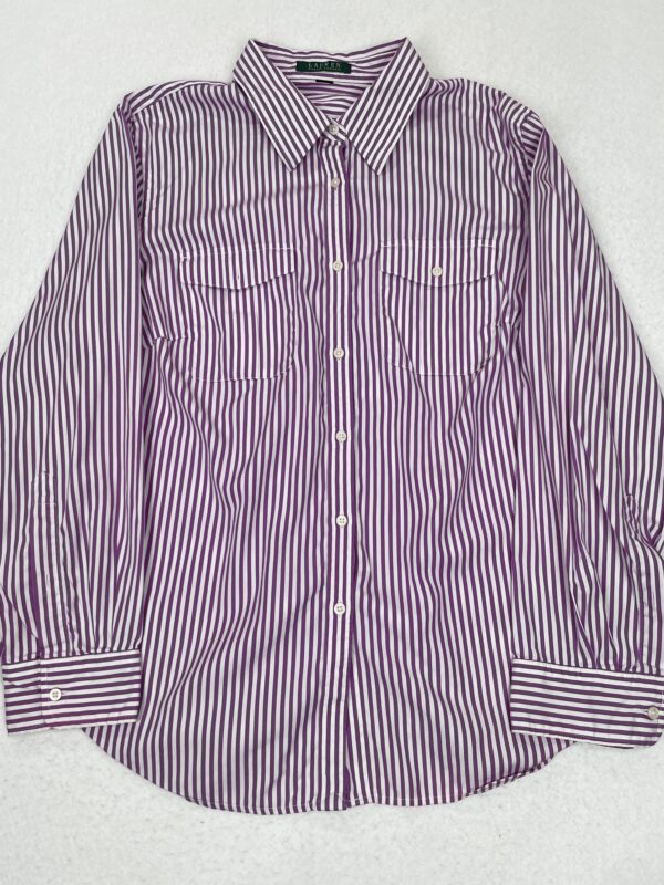 Camisa Lauren Ralph Lauren Purple Lines XL