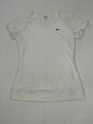 Camiseta Top Nike Dri-Fit Basic White L