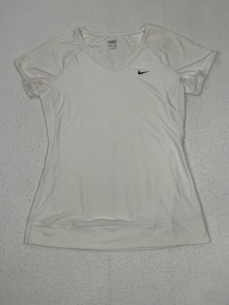 Camiseta Top Nike Dri-Fit Basic White L