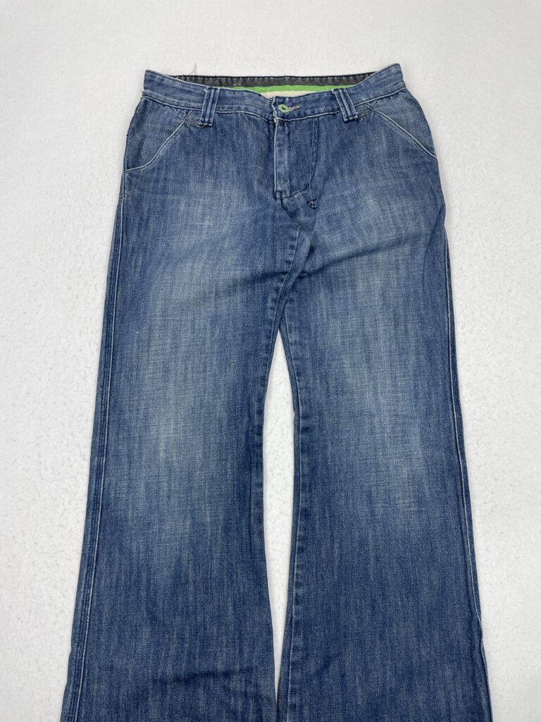 Vaqueros Flare Adolfo Dominguez Stitches 40