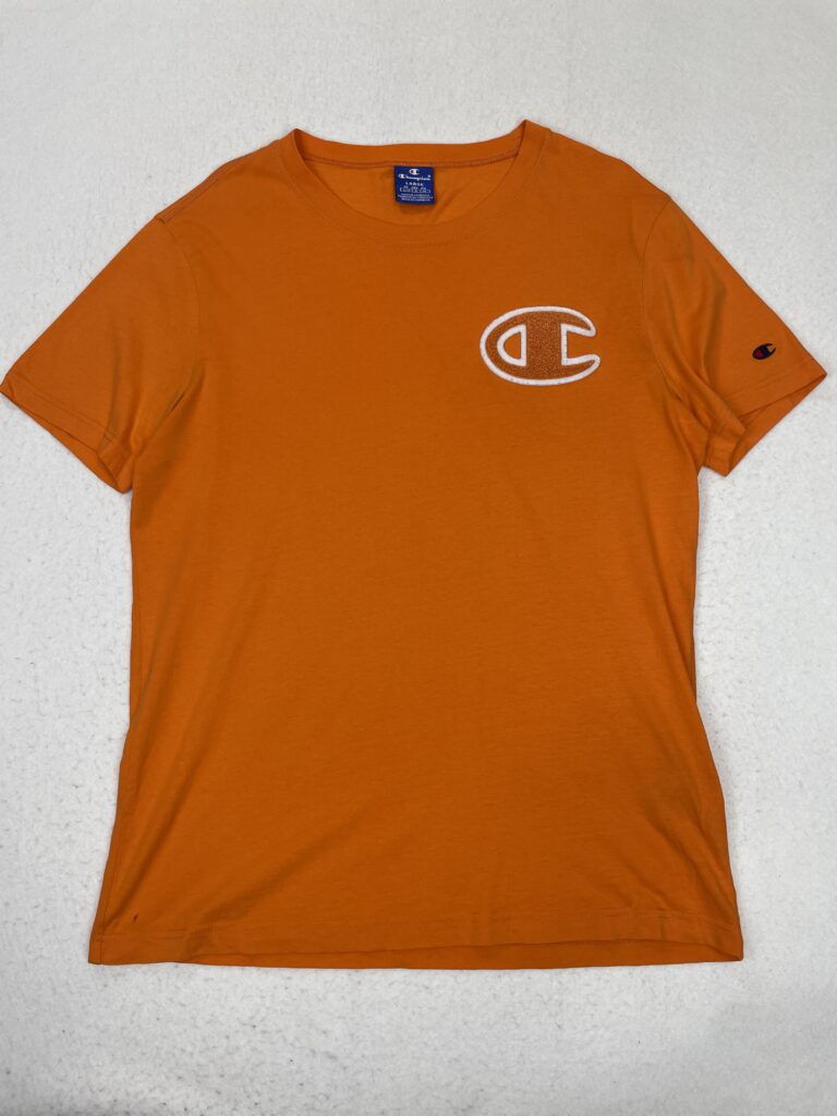 Camiseta Champion Fur Logo Orange S