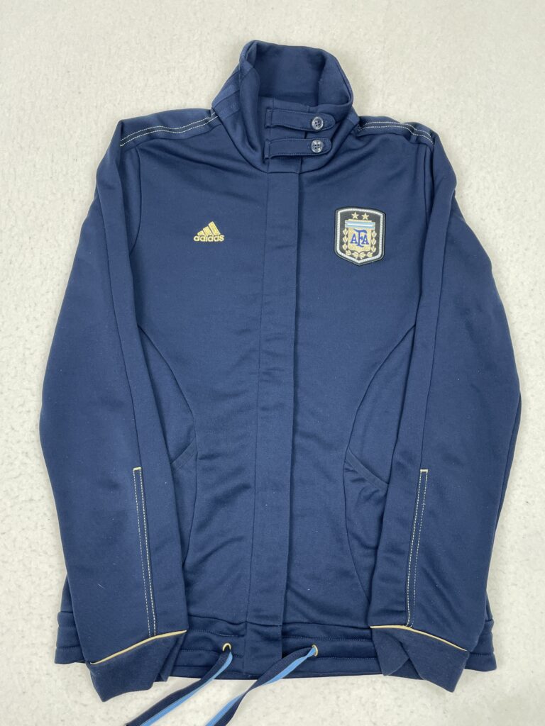 Chaqueta Adidas Argentina Team Navy & Gold S