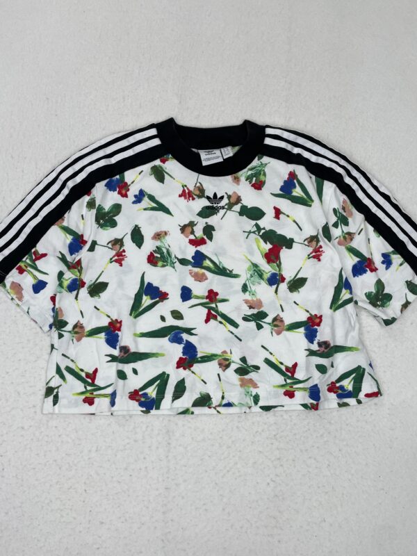 Camiseta Top Adidas Flowers S
