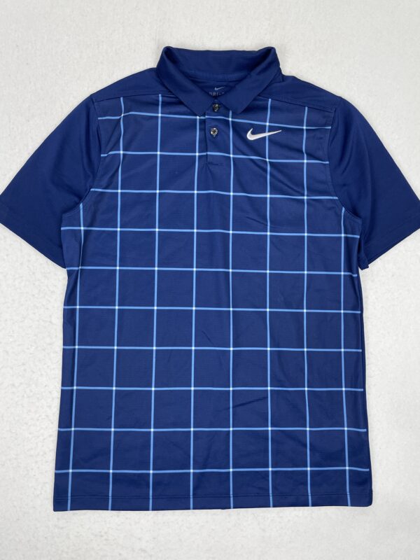 Polo Nike Blue Squares S