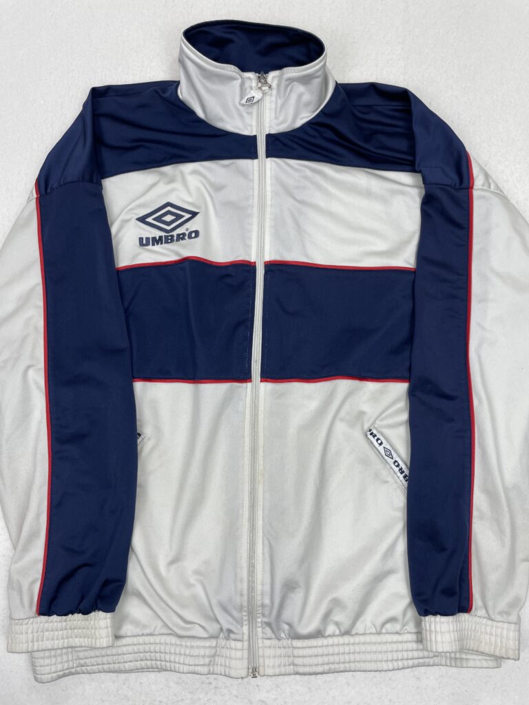 Chaqueta Umbro White, Navy & Red XL