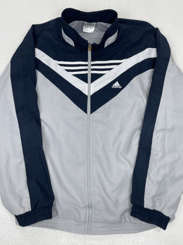 Chaqueta Adidas Navy & Grey Triangle XL