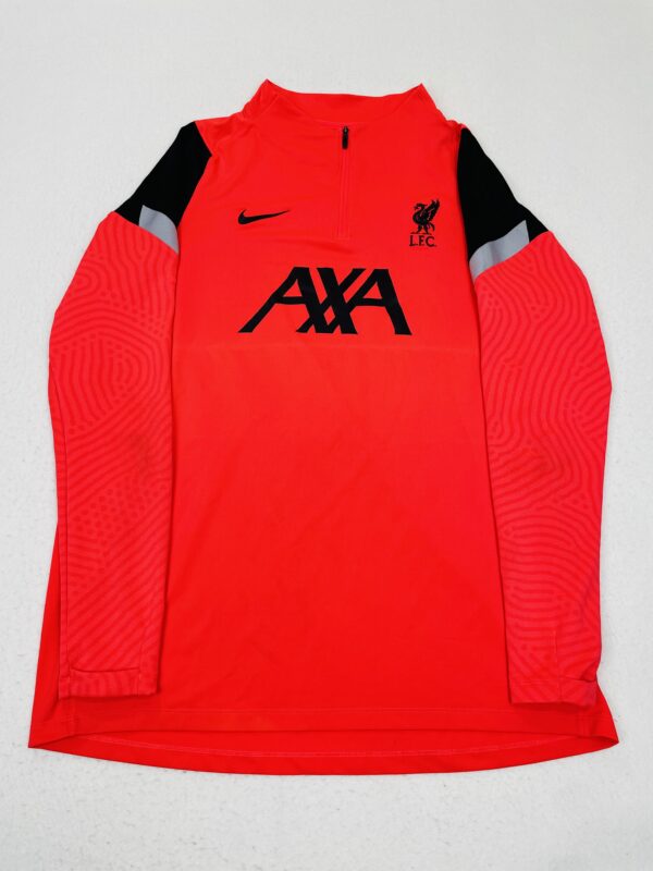 Sudadera Half-Zip Nike Liverpool Neon Red XL