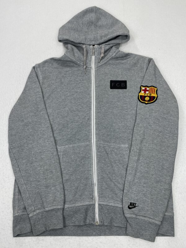 Chaqueta Nike FC Barcelona Grey Cotton L