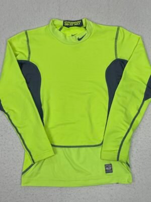 Camiseta Nike Pro Combat Neon Green XS