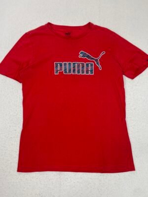 Camiseta Puma Red Paintbrush Logo M