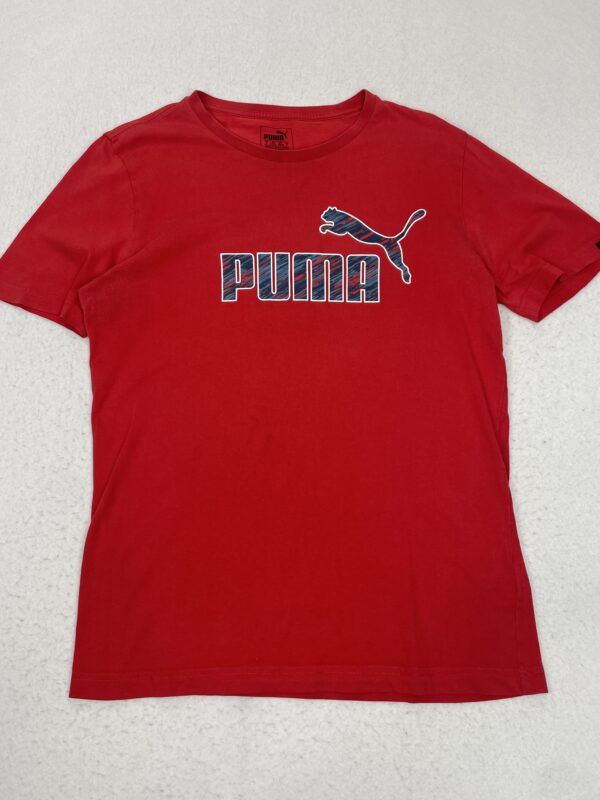 Camiseta Puma Red Paintbrush Logo M