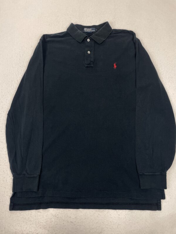 Polo Ralph Lauren Pique Black Classic L