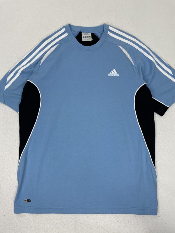 Camiseta Adidas Skyblue Black Sides L