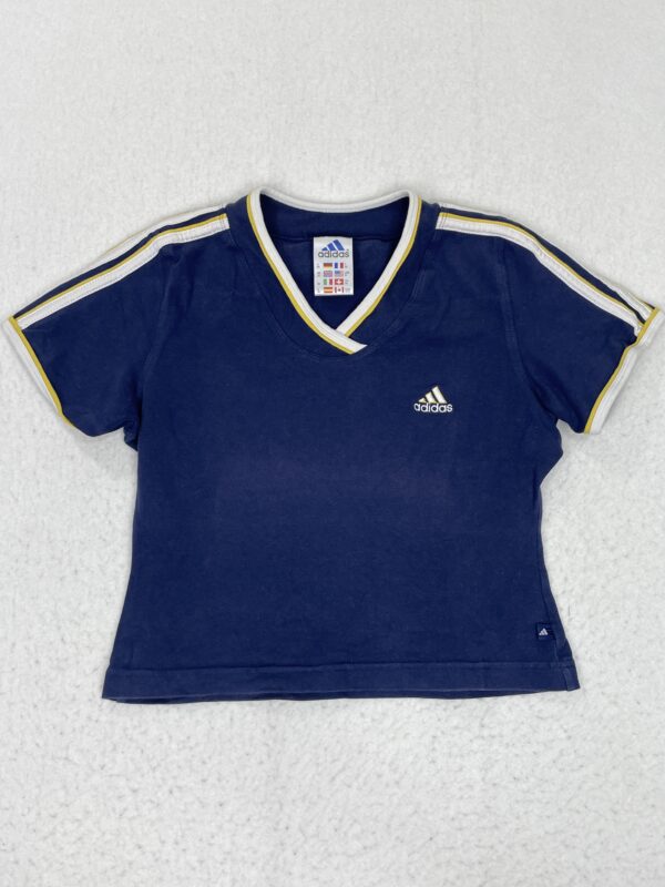 Camiseta Top Adidas Yellow Outline M