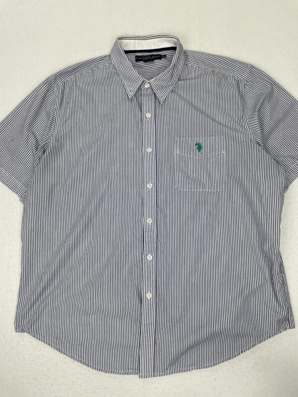 Camisa US Polo Assn. Stripes Green Player XXL