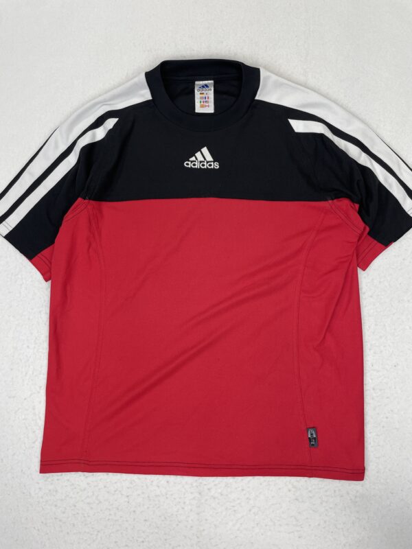 Camiseta Adidas Climalite Red & Black L