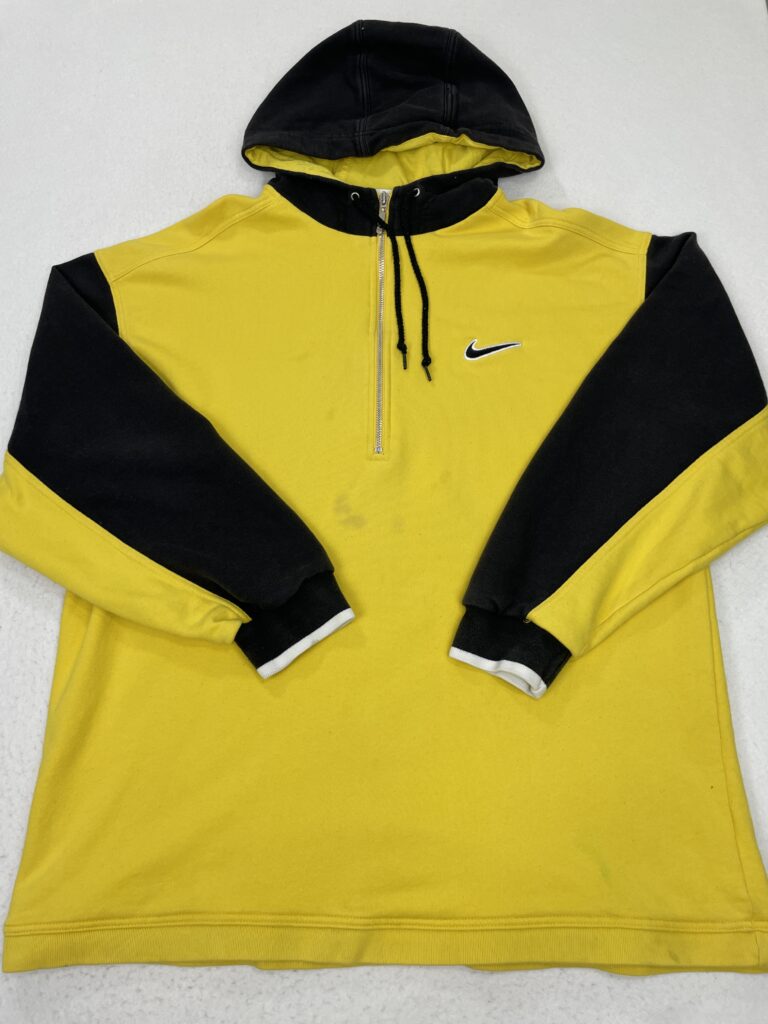 Sudadera Half-Zip Nike Yellow & Black XL