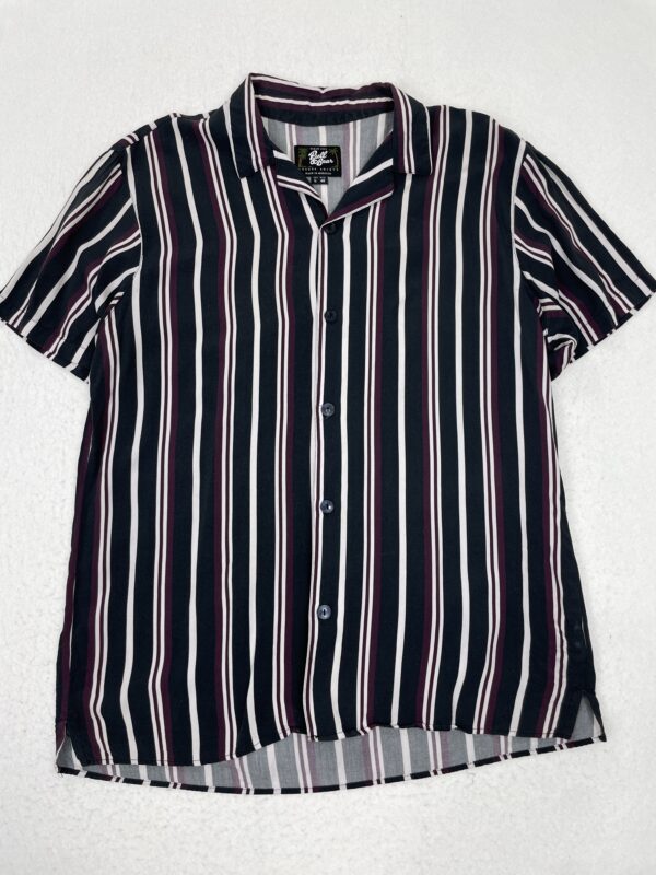 Camisa Pull & Bear Black & Red L