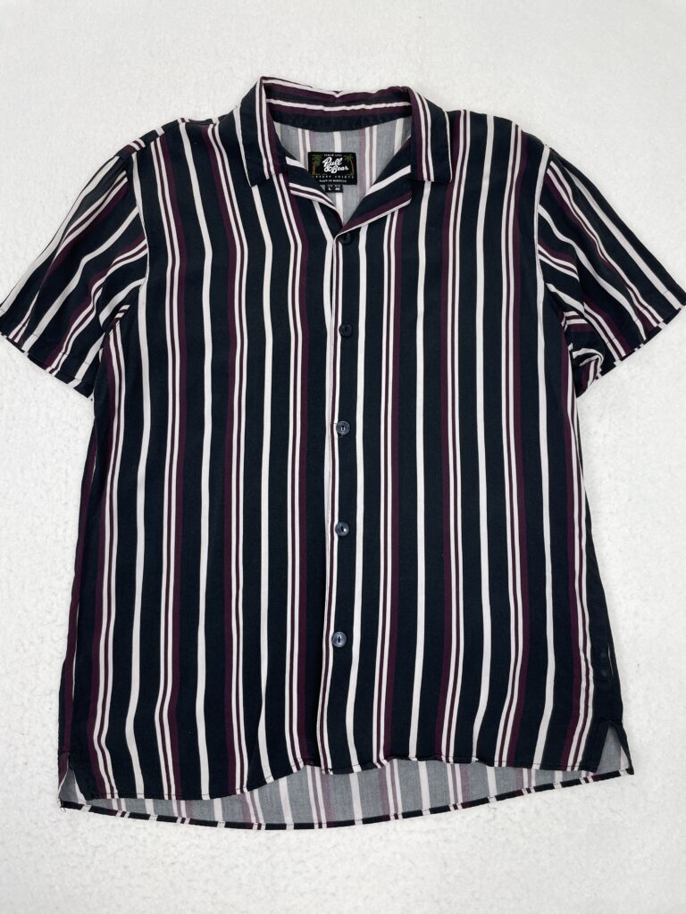 Camisa Pull & Bear Black & Red L