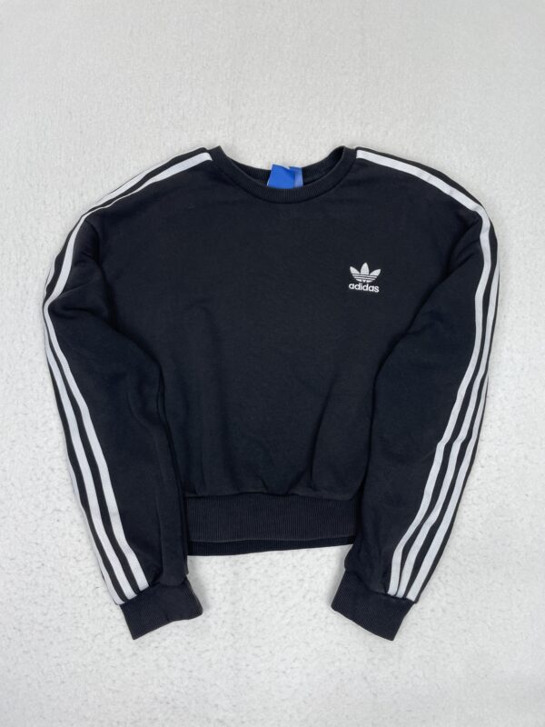 Sudadera Crop Adidas Classic Black S