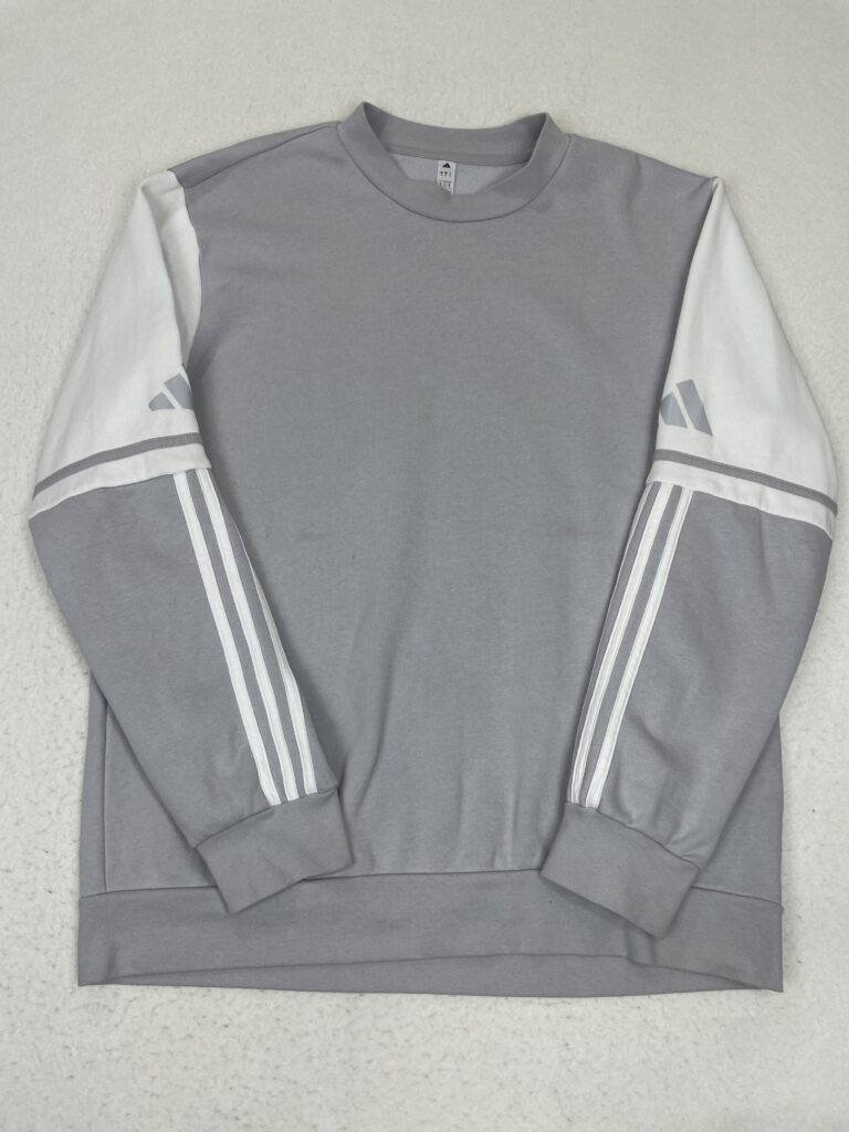 Sudadera Adidas Grey & White Sides L