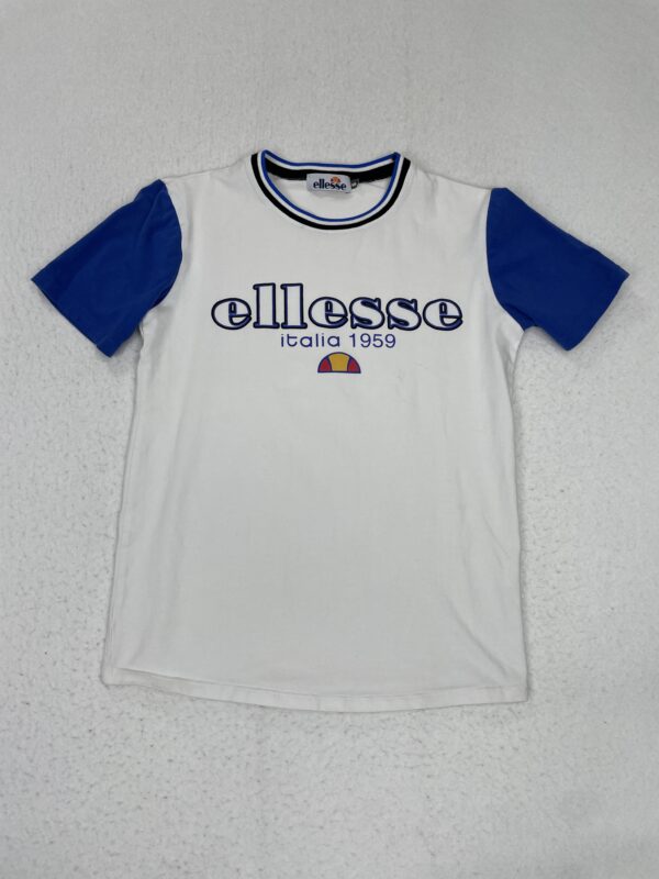 Camiseta Top Ellesse White & Elec. Blue M