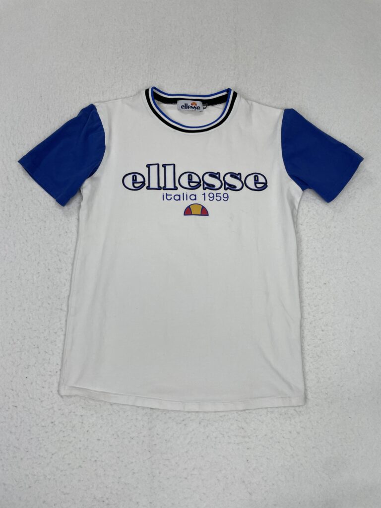 Camiseta Top Ellesse White & Elec. Blue M