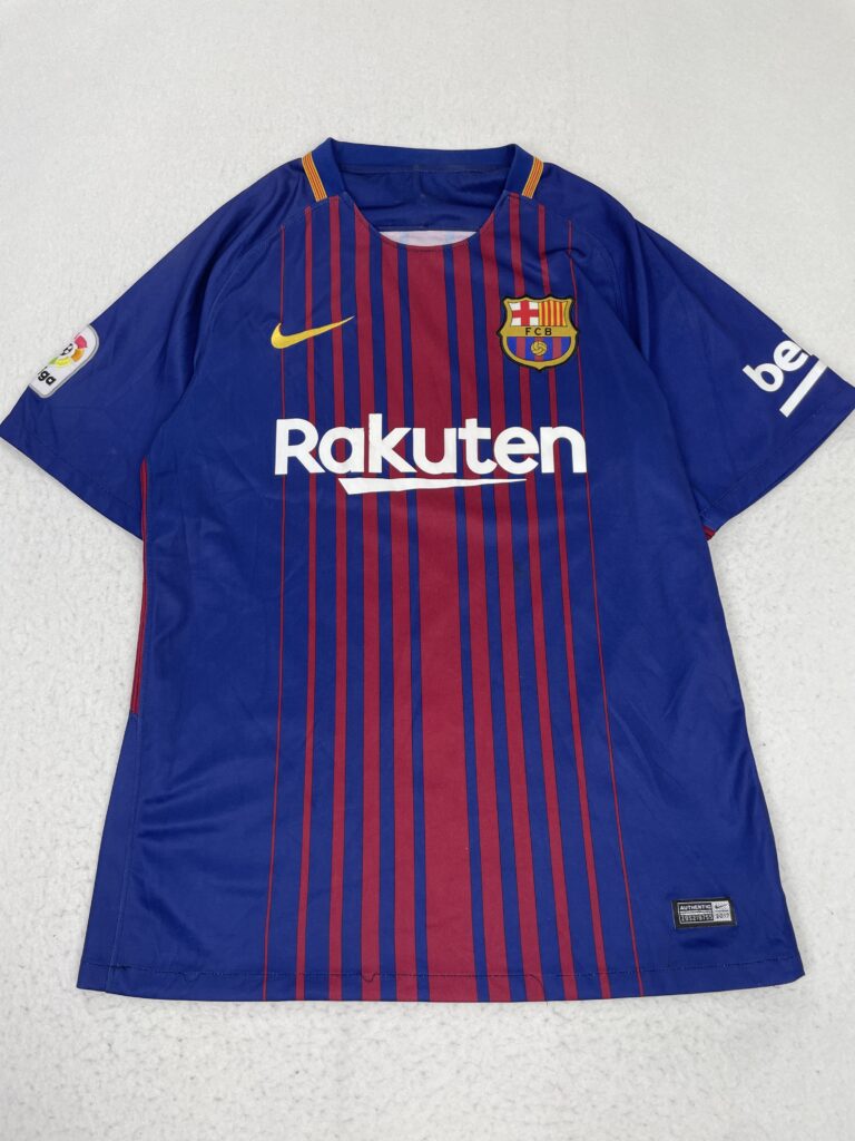 Camiseta Fútbol Replica FC Barcelona Messi Lines M