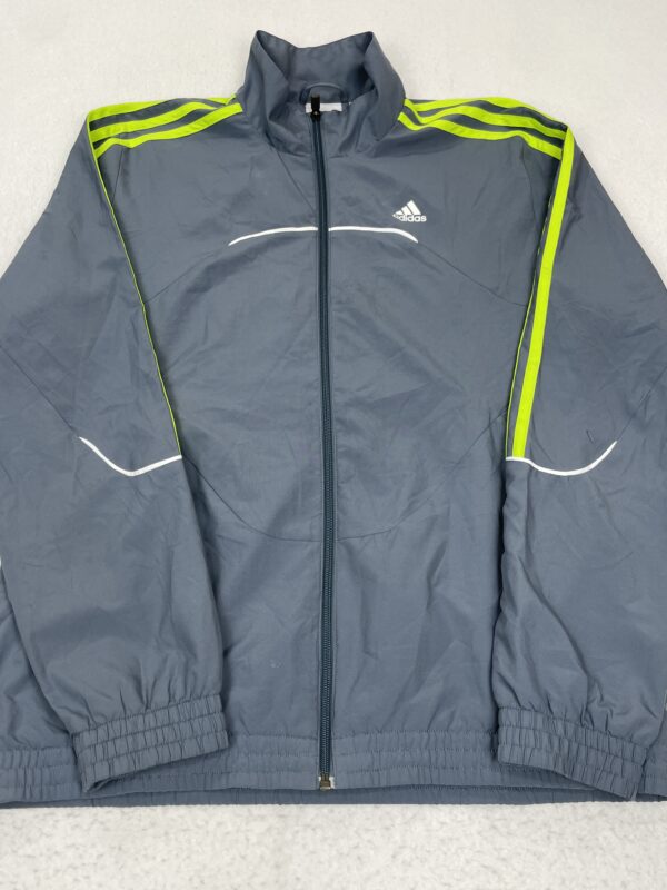 Chaqueta Adidas Grey & Neon Green M