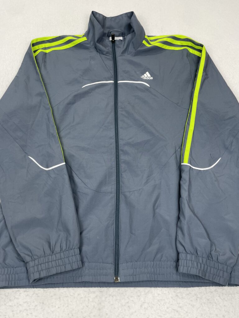 Chaqueta Adidas Grey & Neon Green M