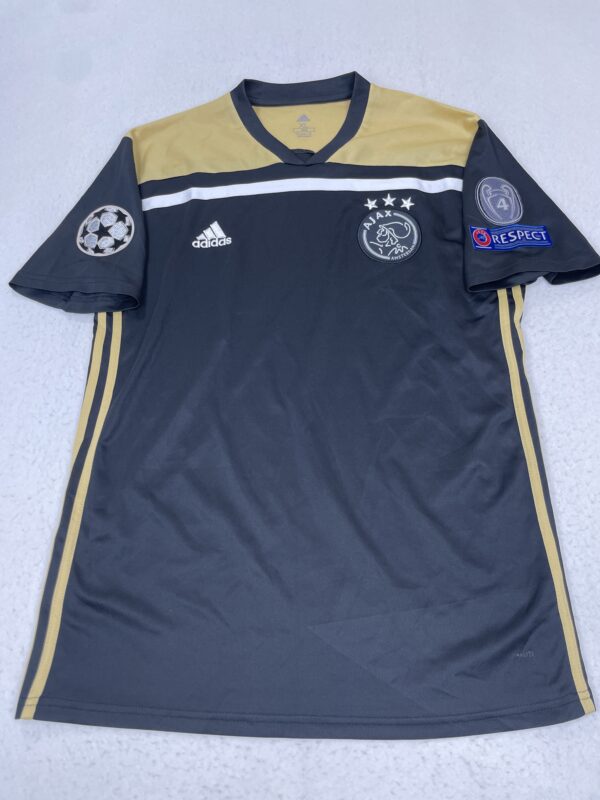 Camiseta Fútbol Adidas Ajax Black & Gold XL