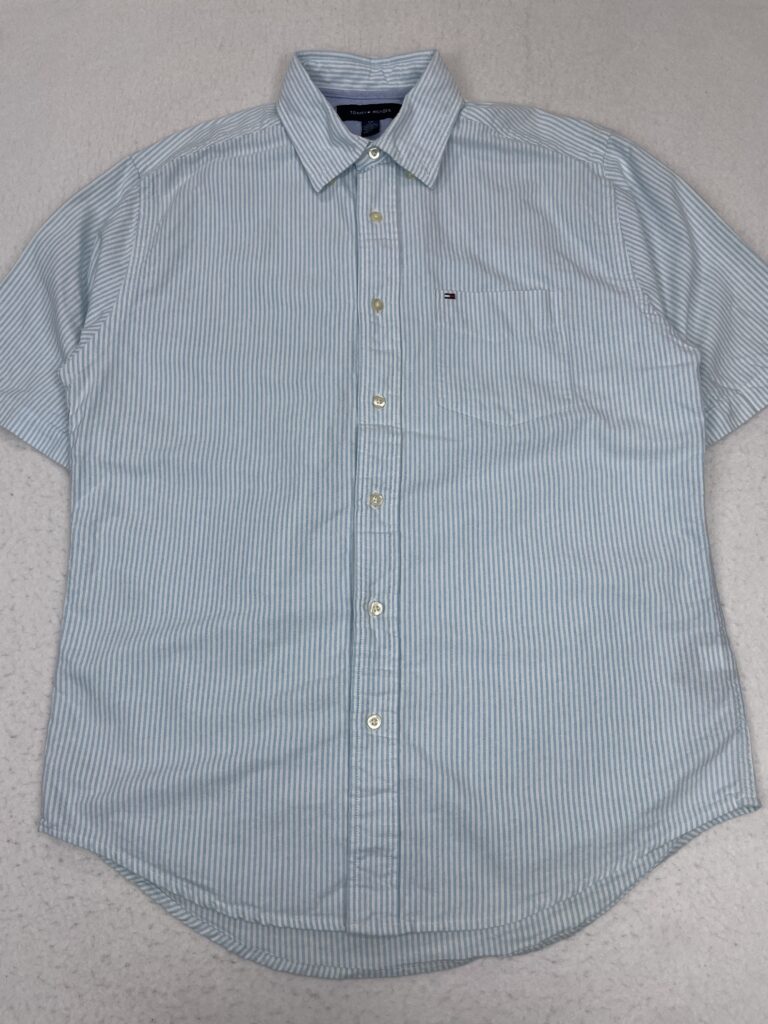 Camisa Tommy Hilfiger Mint Lines M