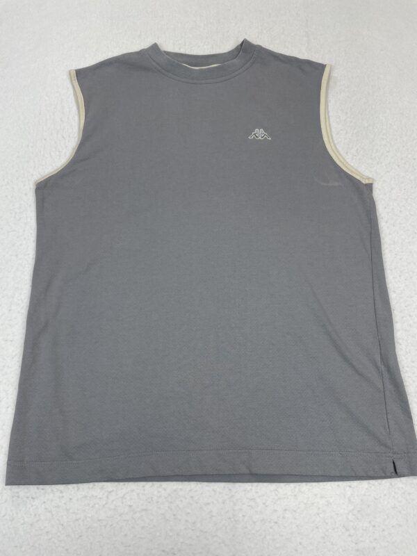 Camiseta Kappa Vintage No Sleeves Grey L