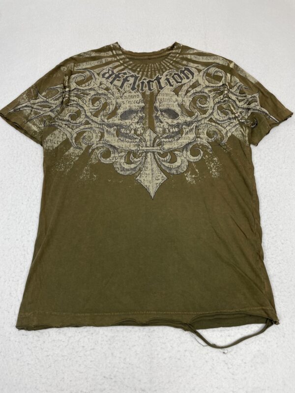 Camiseta Affliction Swamp Green L