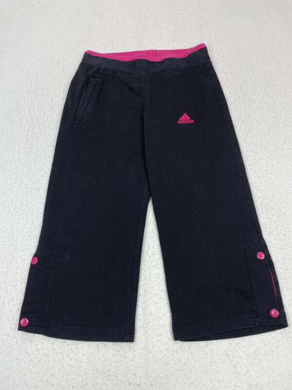 Pantalón Capri Adidas Black & Pink S