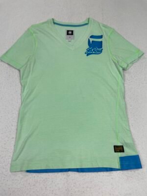 Camiseta G-Star Raw Mint & Blue M