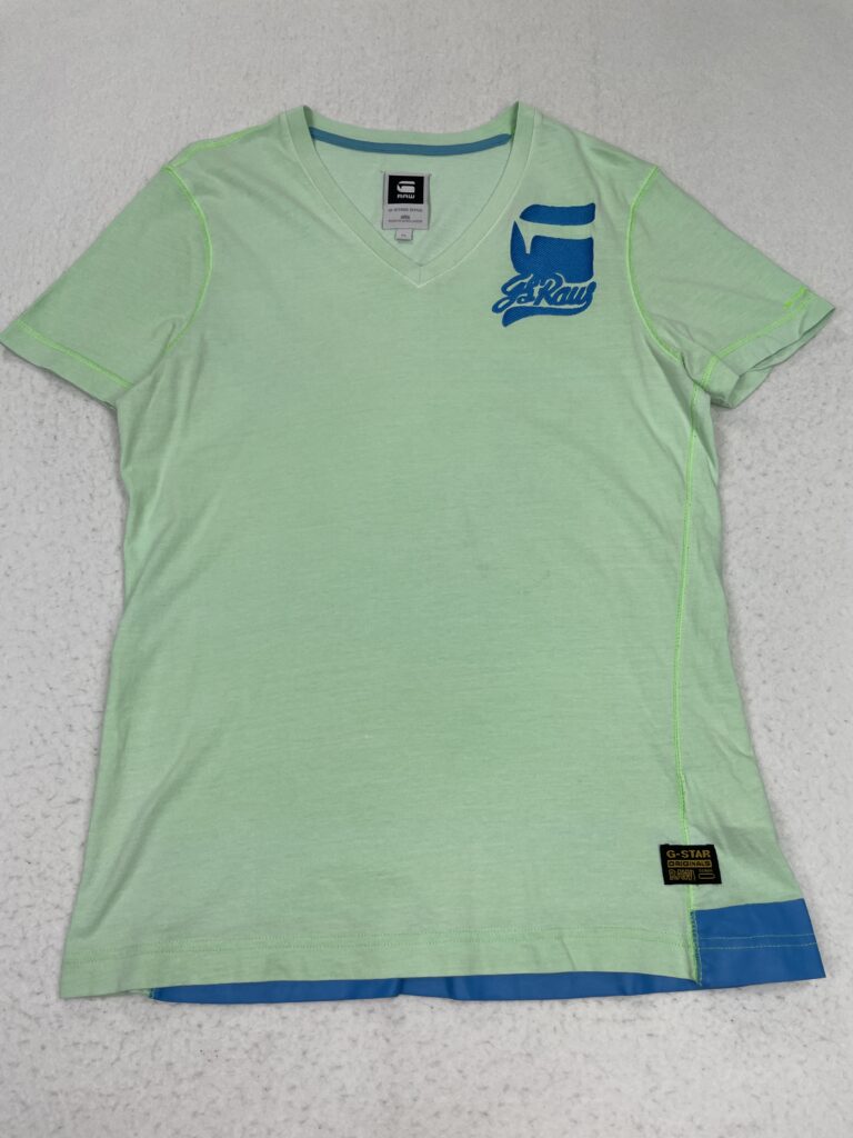 Camiseta G-Star Raw Mint & Blue M