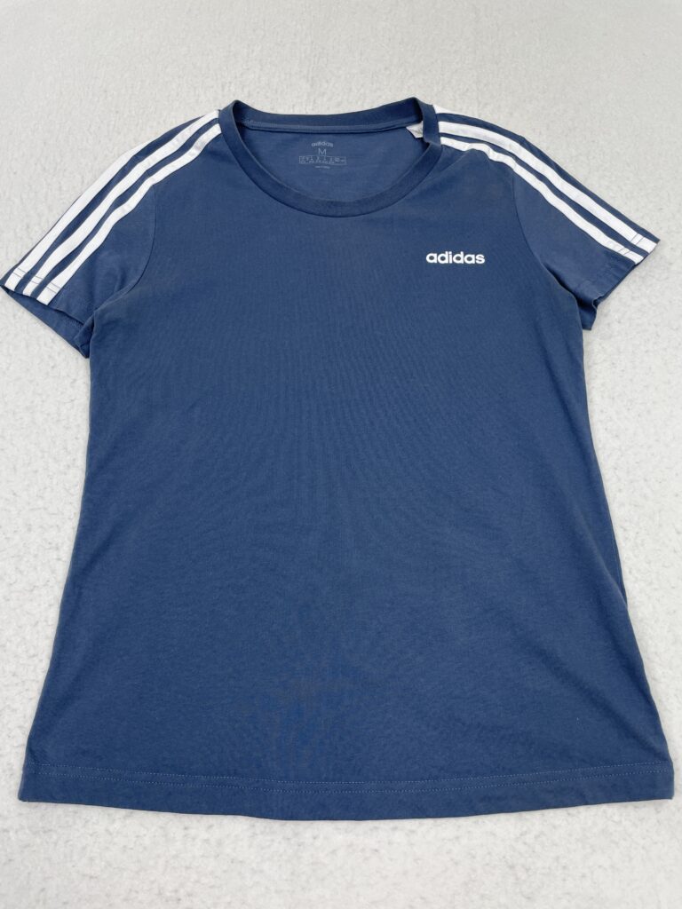 Camiseta Top Adidas Blue Grey M
