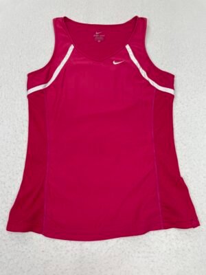 Camiseta Top Nike Fuchsia White Sides M