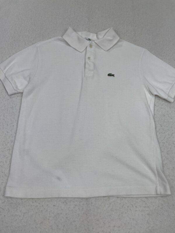 Polo Lacoste Basic White M