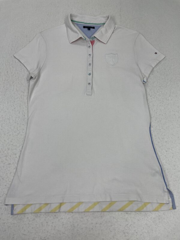 Polo Tommy Hilfiger White Shield L
