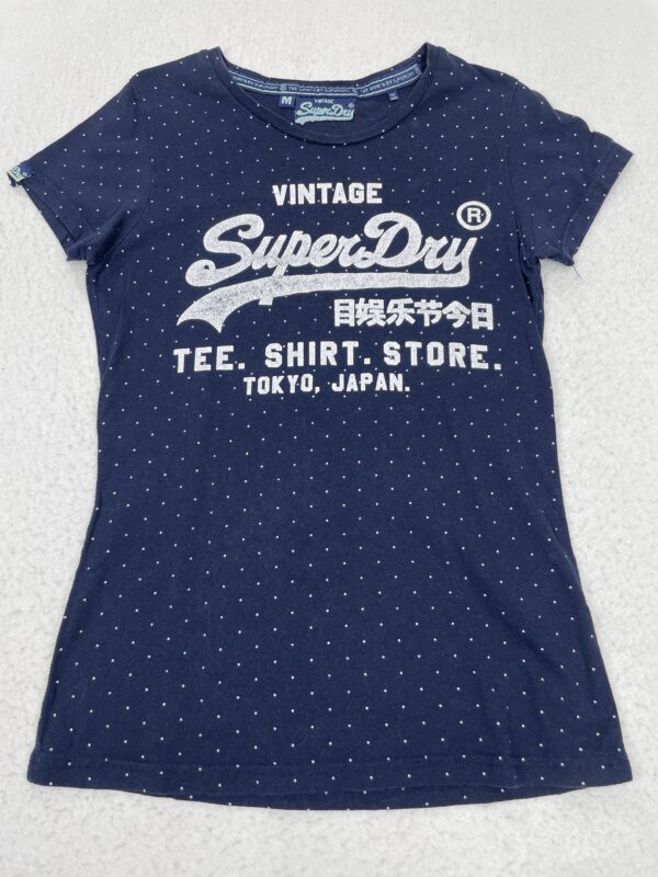 Camiseta Top SuperDry Navy Dots M