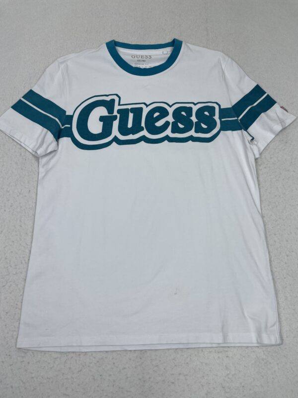 Camiseta Guess Pop Logo Turquoise M