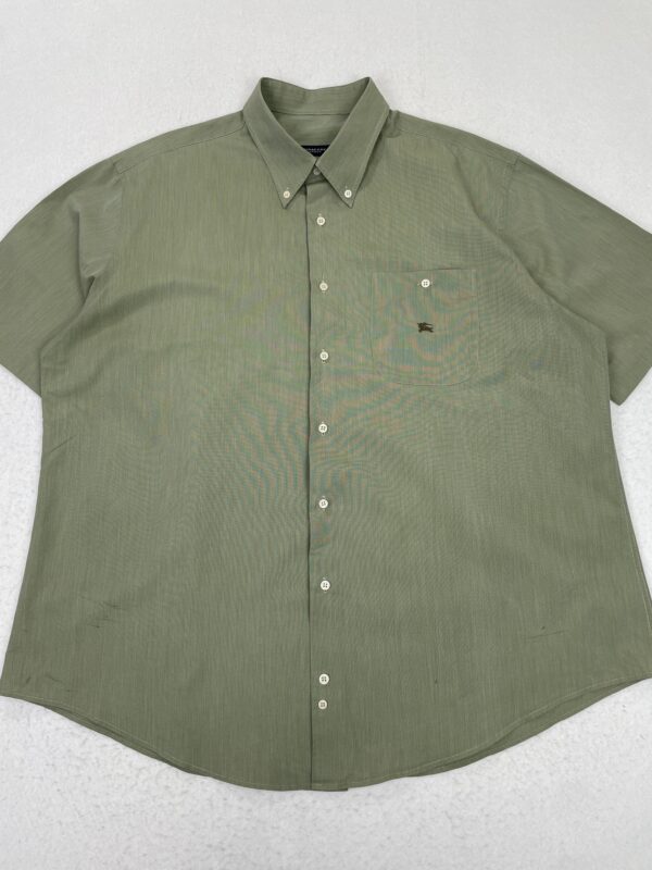Camisa Burberry London Pocket Green XL