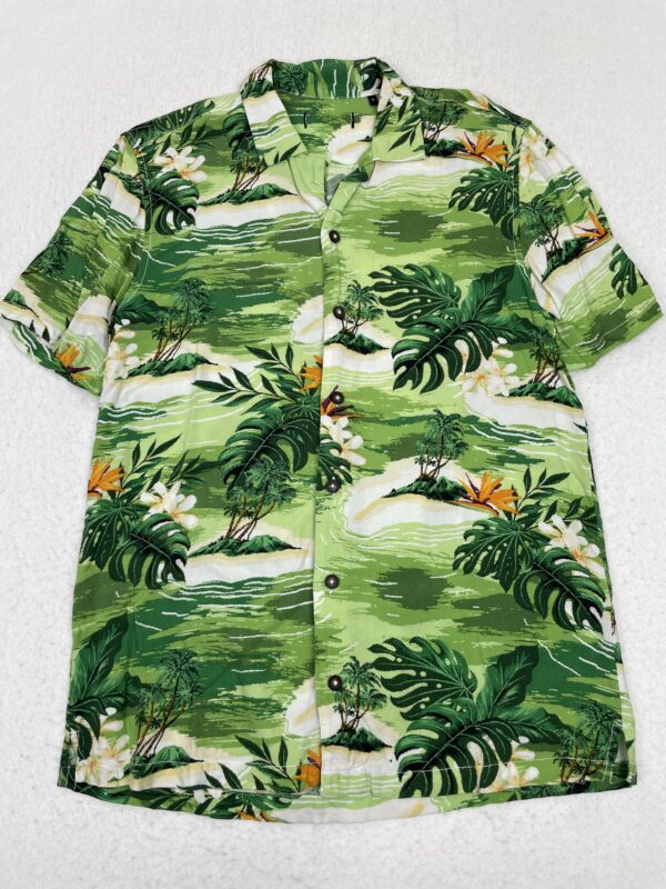 Camisa Print Green Jungle S