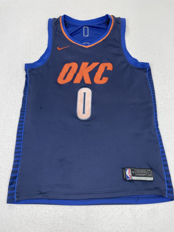 Camiseta NBA Replica Oklahoma Westbrook L